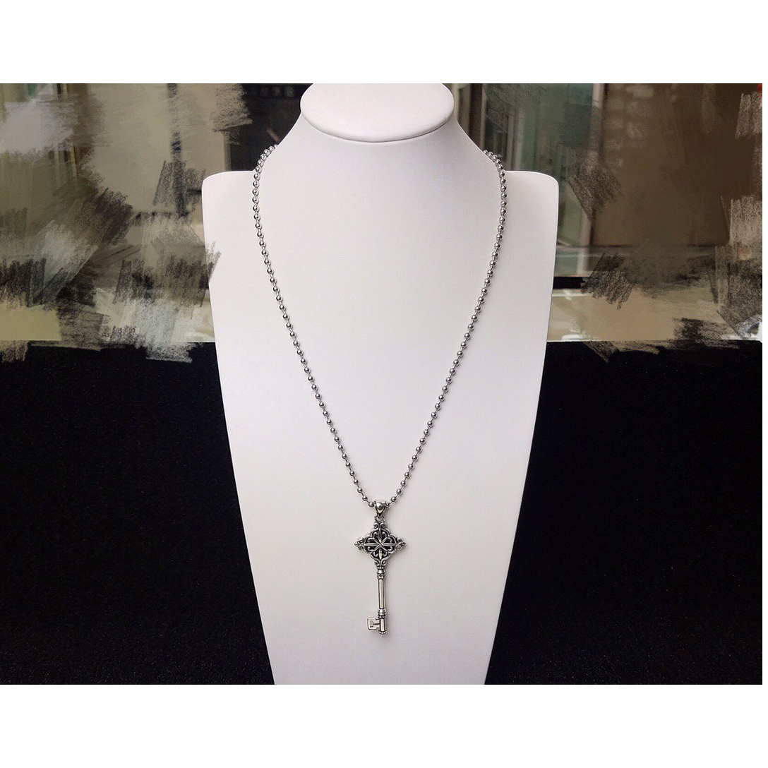 Chrome Heart Cross Necklace - EUR FASHION