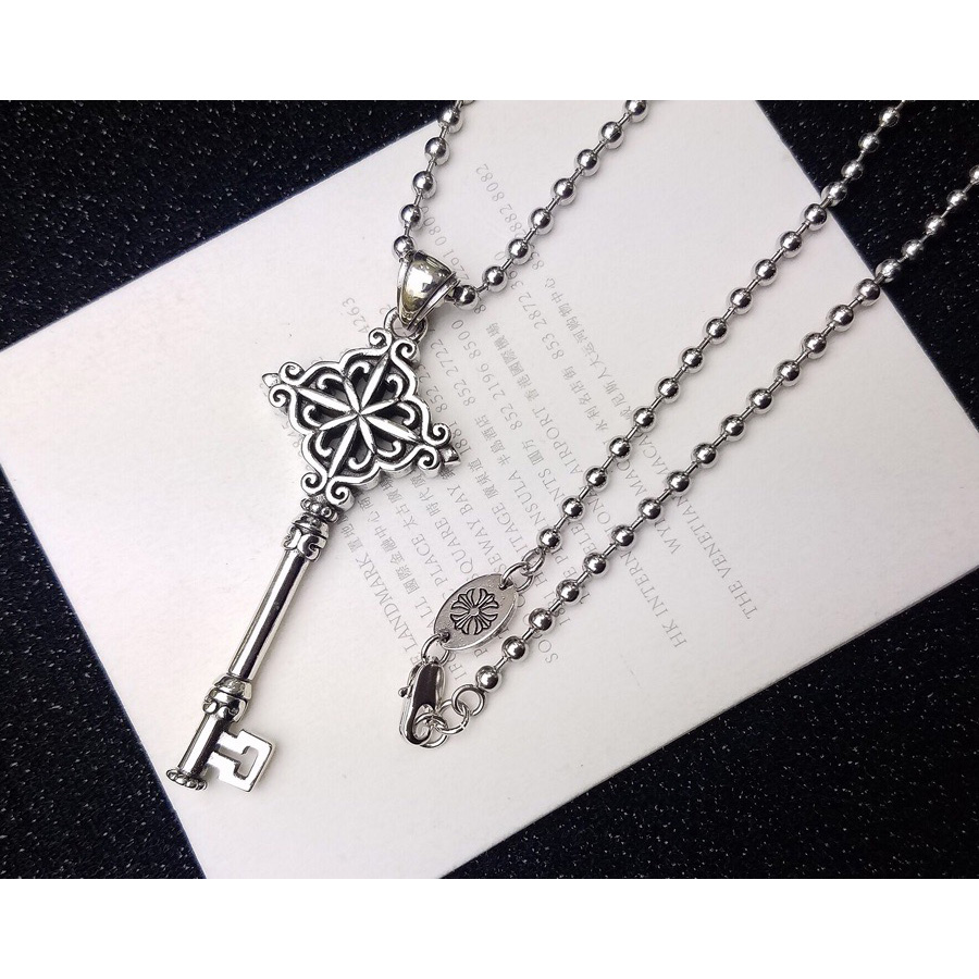 Chrome Heart Cross Necklace - EUR FASHION