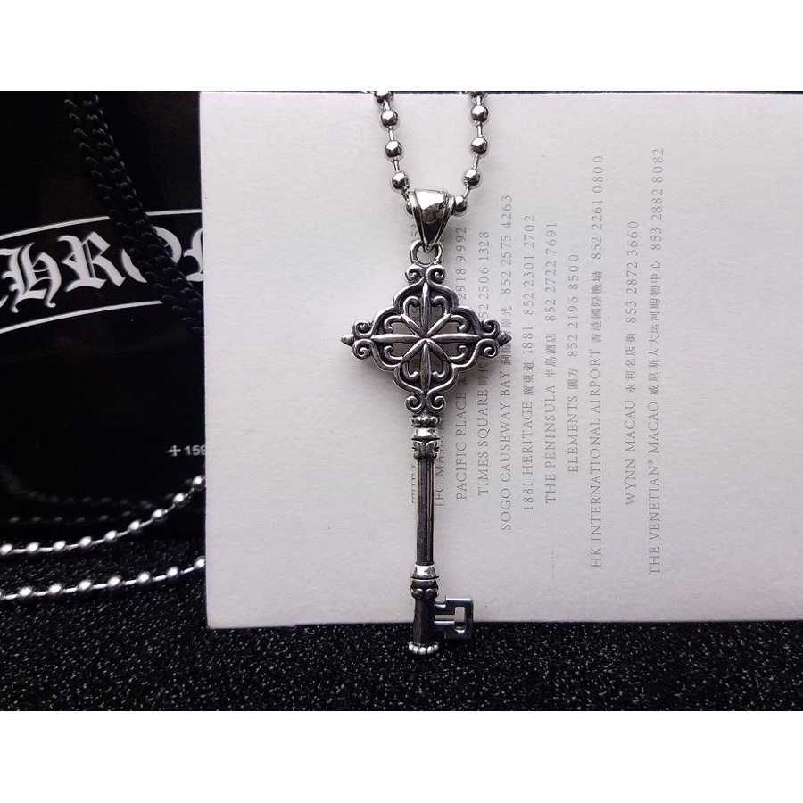 Chrome Heart Cross Necklace - EUR FASHION
