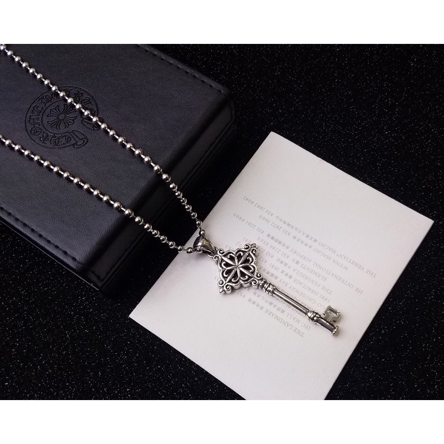 Chrome Heart Cross Necklace - EUR FASHION