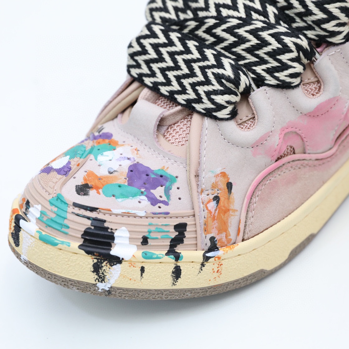 Lanvin X  Gallery Dept. Curb Sneaker Pink - EUR FASHION
