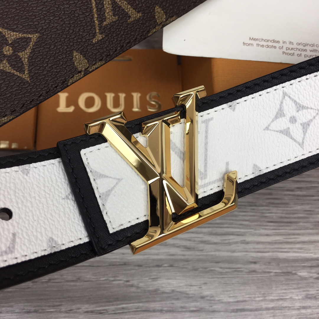 Louis Vuitton Shape 40MM Reversible Belt - EUR FASHION