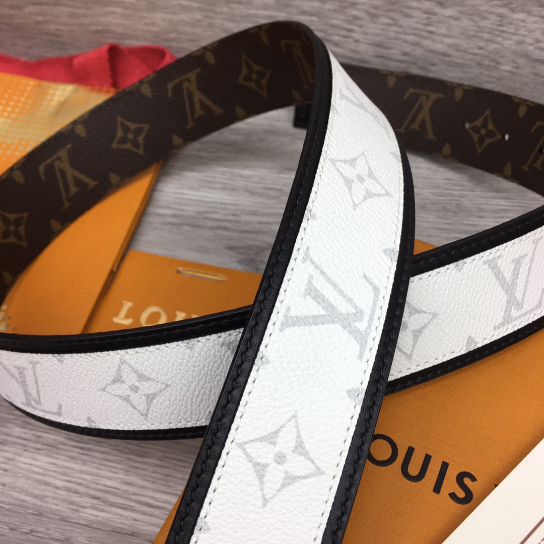 Louis Vuitton Shape 40MM Reversible Belt - EUR FASHION