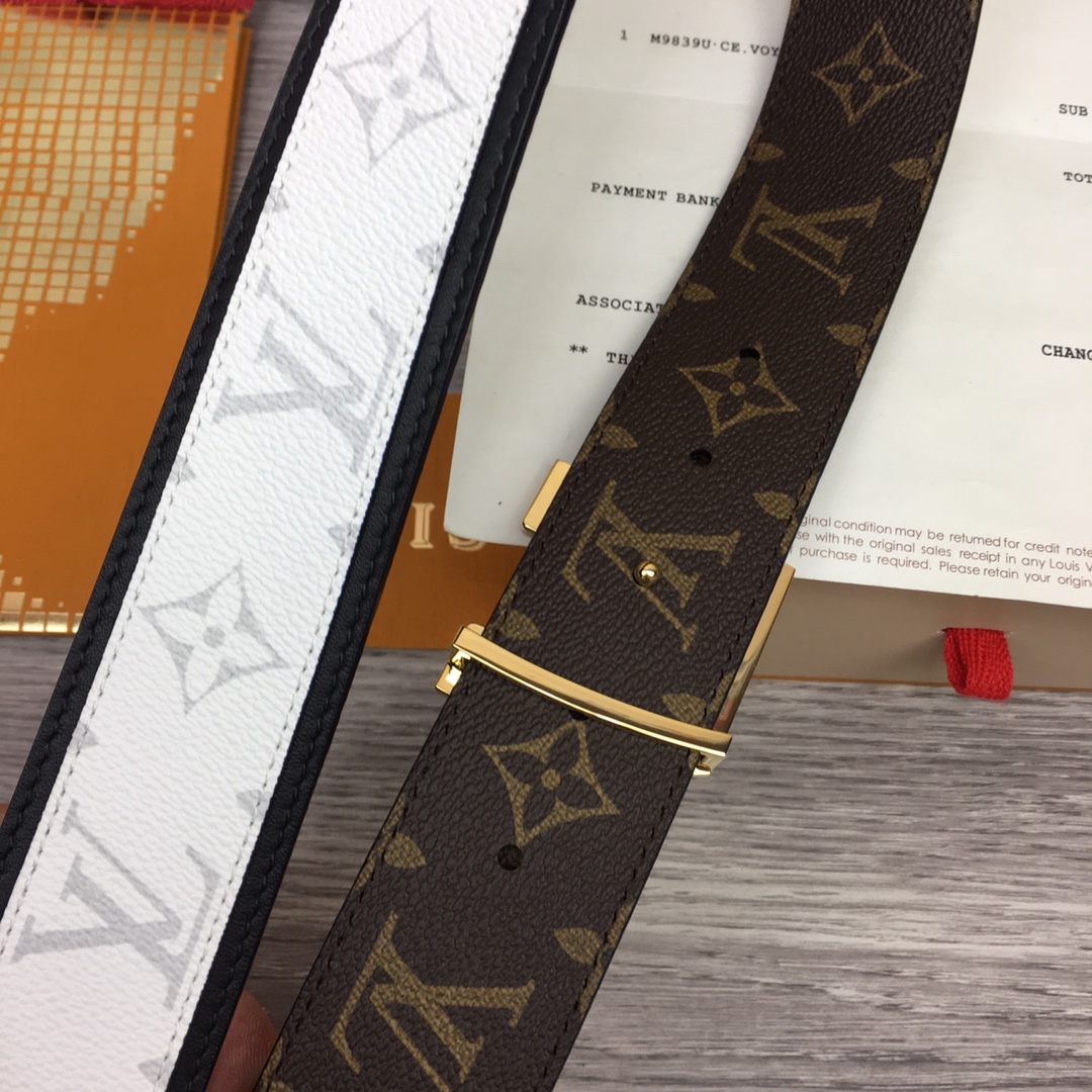 Louis Vuitton Shape 40MM Reversible Belt - EUR FASHION