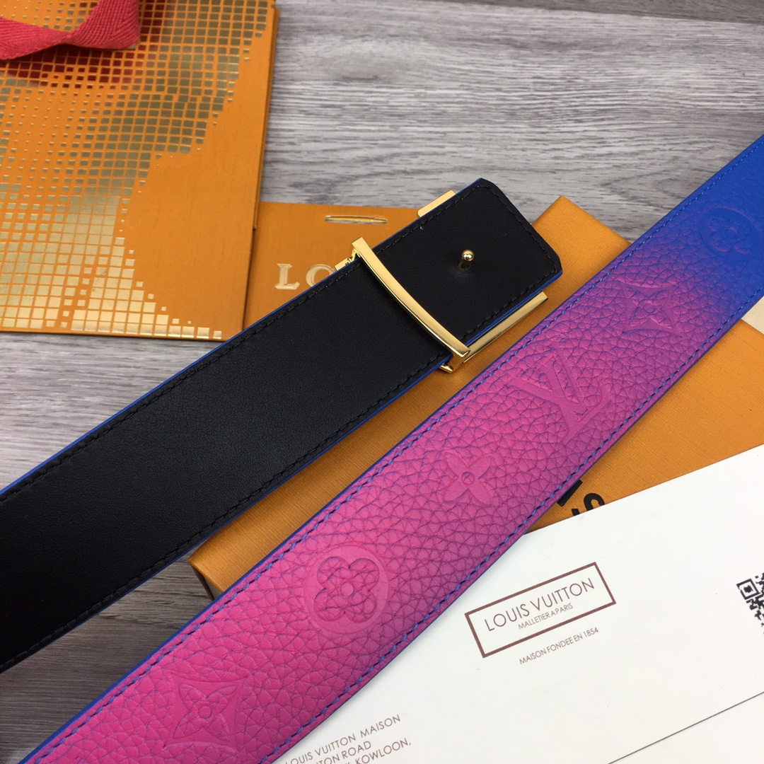 Louis Vuitton Gradient Shape 40MM Reversible Belt - EUR FASHION