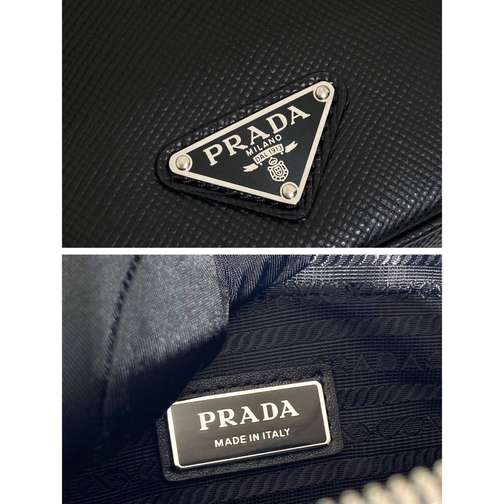 Prada Leather Shoulder Bag（19-16-5.5CM） - EUR FASHION