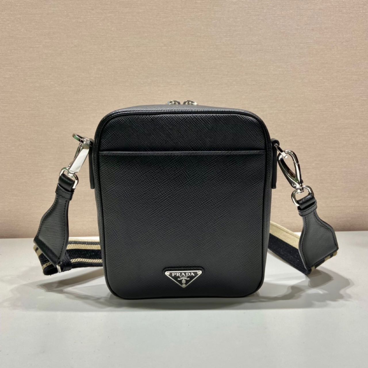 Prada Leather Shoulder Bag（19-16-5.5CM） - EUR FASHION