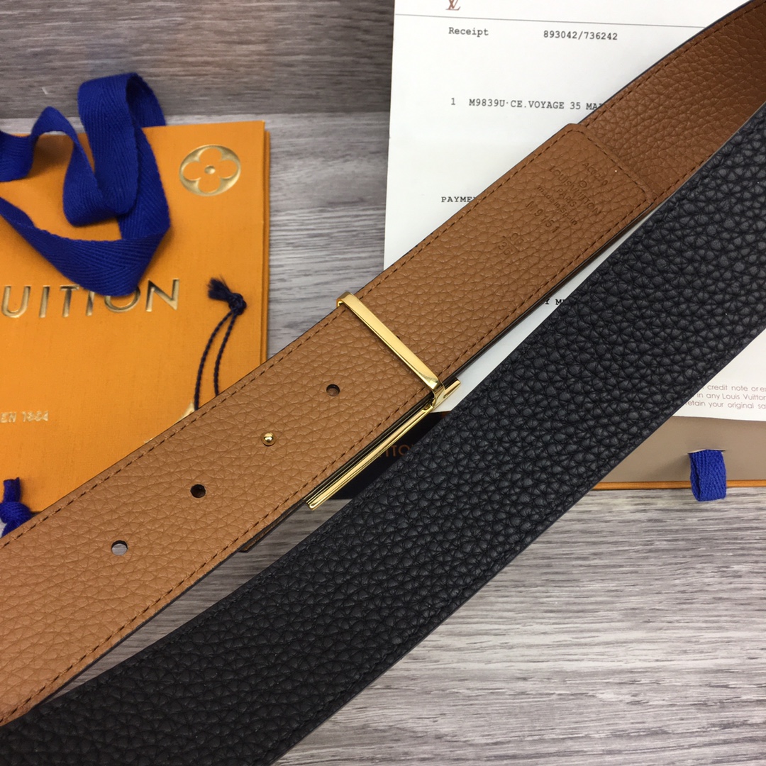 Louis Vuitton Shape 40MM Reversible Belt - EUR FASHION