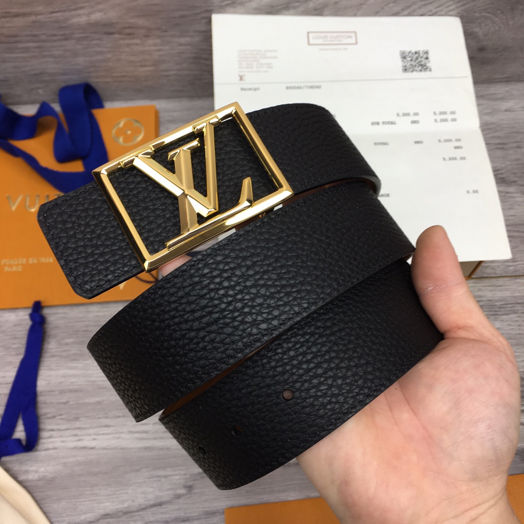 Louis Vuitton Shape 40MM Reversible Belt - EUR FASHION