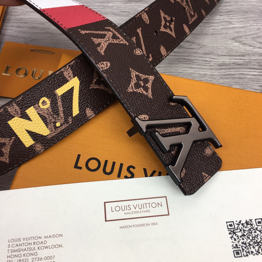 Louis Vuitton Shape 40MM Reversible Belt - EUR FASHION