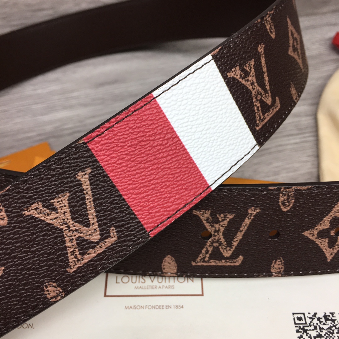 Louis Vuitton Shape 40MM Reversible Belt - EUR FASHION