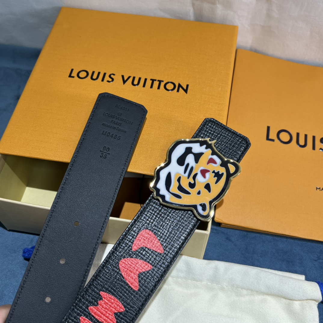 Louis Vuitton Gradient Shape 40MM Reversible Belt - EUR FASHION