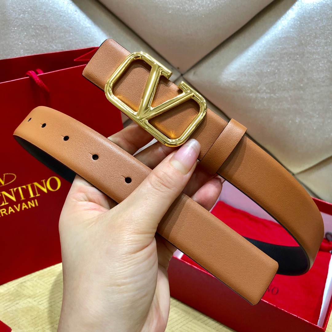 Valenti  VLogo Signature 30MM Reversible Belt - EUR FASHION