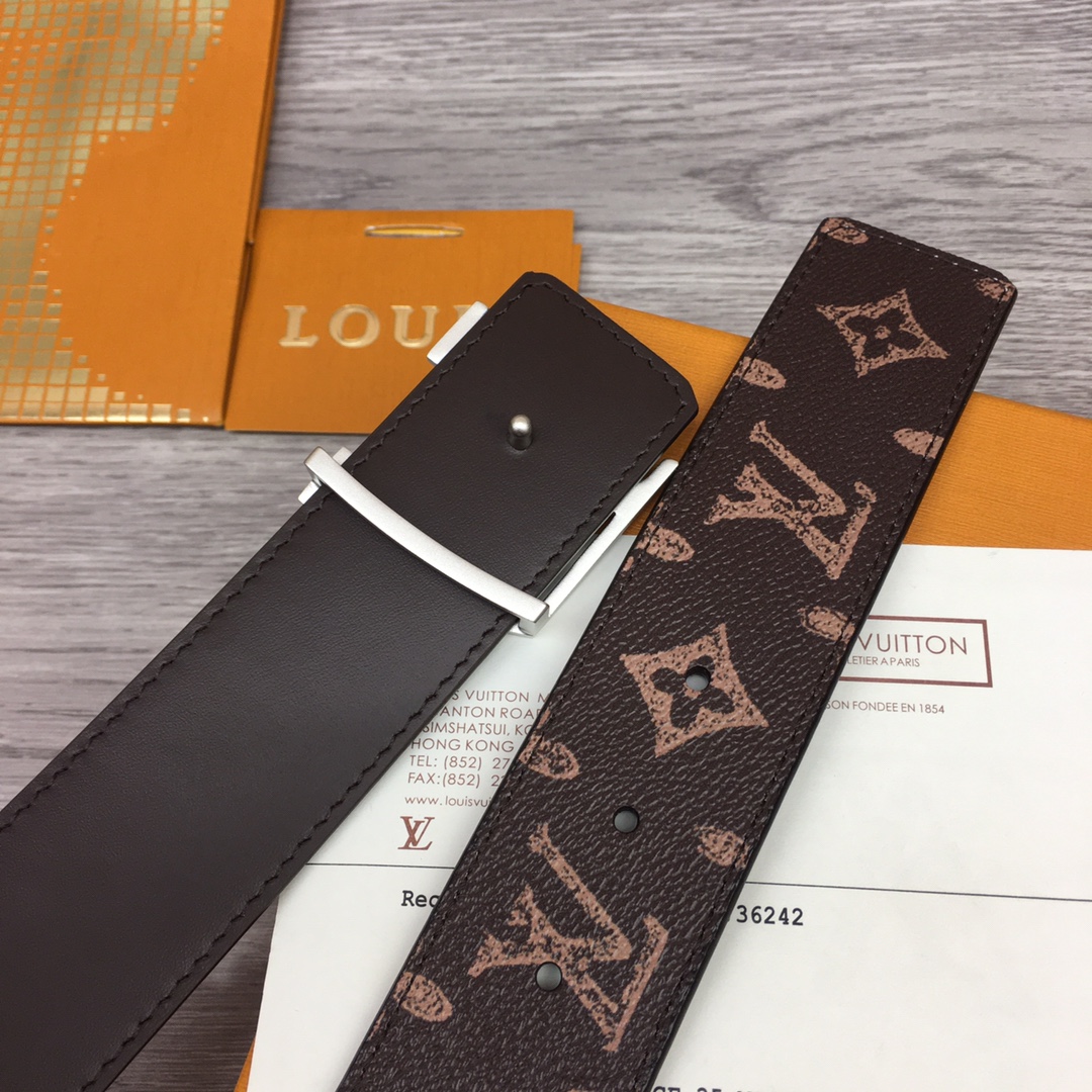Louis Vuitton Shape 40MM Reversible Belt - EUR FASHION