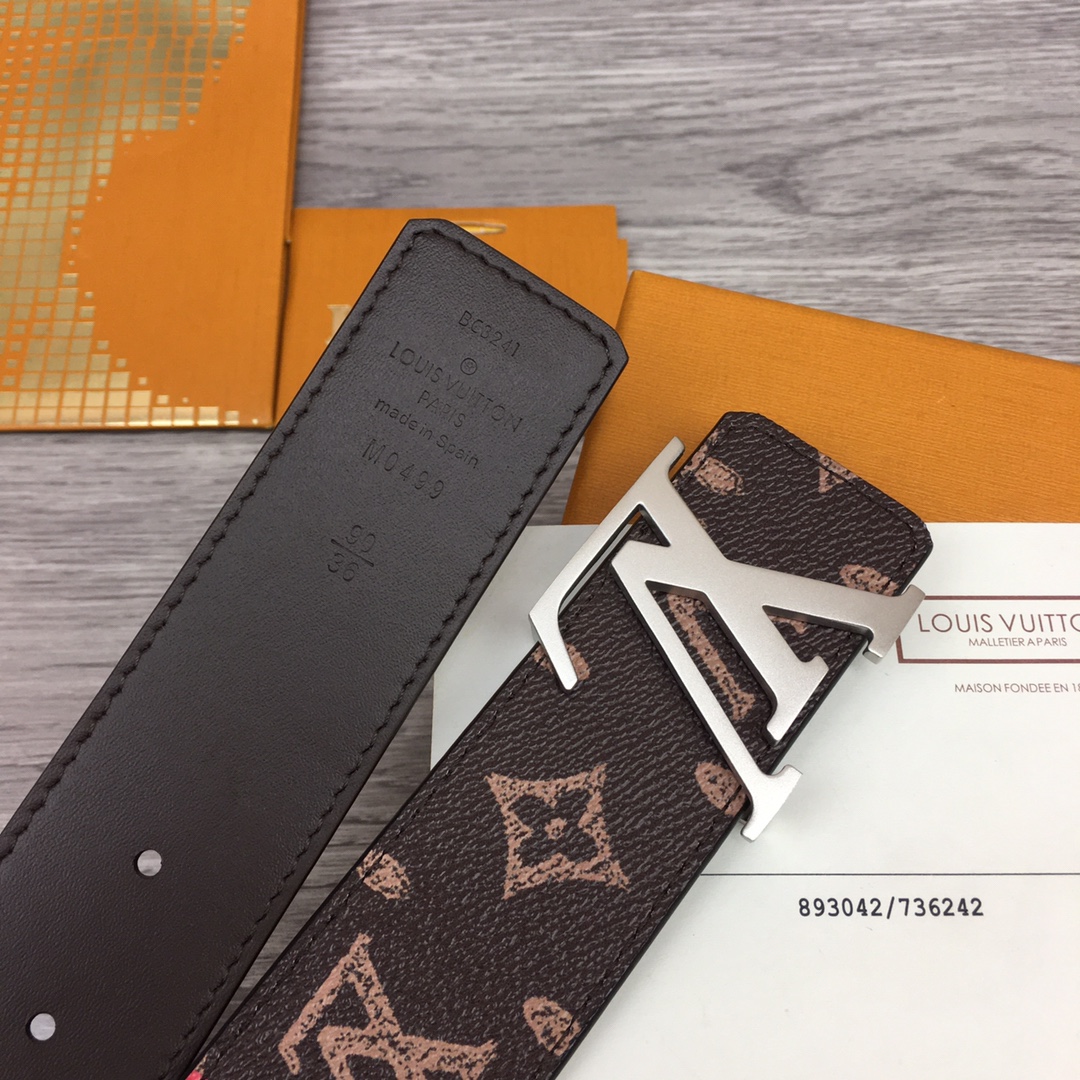 Louis Vuitton Shape 40MM Reversible Belt - EUR FASHION