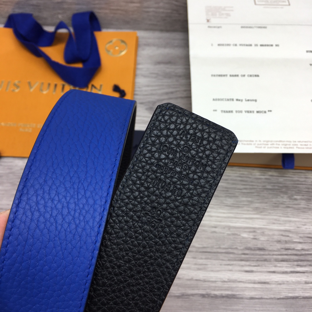 Louis Vuitton Shape 40MM Reversible Belt - EUR FASHION
