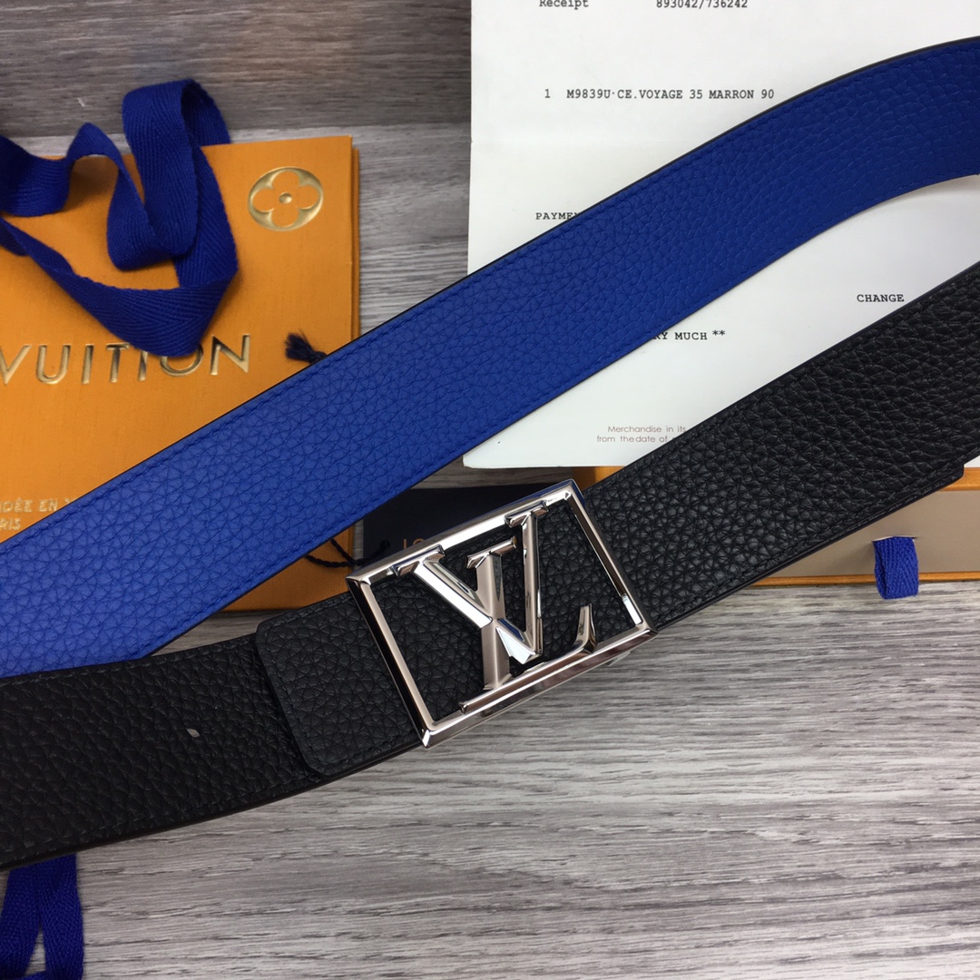 Louis Vuitton Shape 40MM Reversible Belt - EUR FASHION