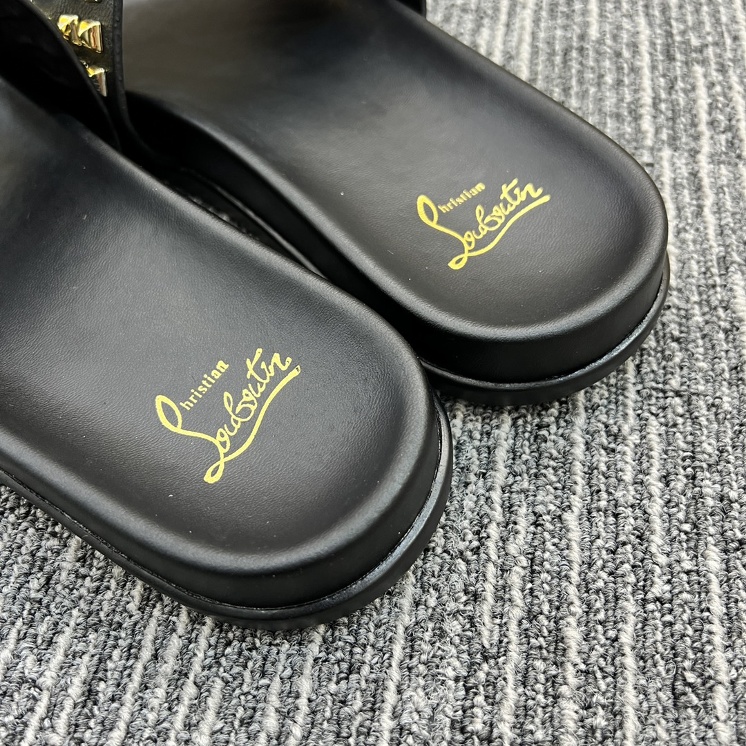 Christian Louboutin  Men Slippers Flats - EUR FASHION