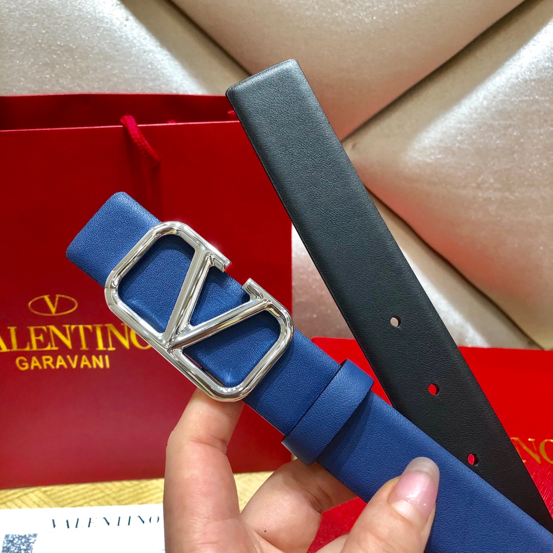 Valenti VLogo Signature 30MM Reversible Belt - EUR FASHION