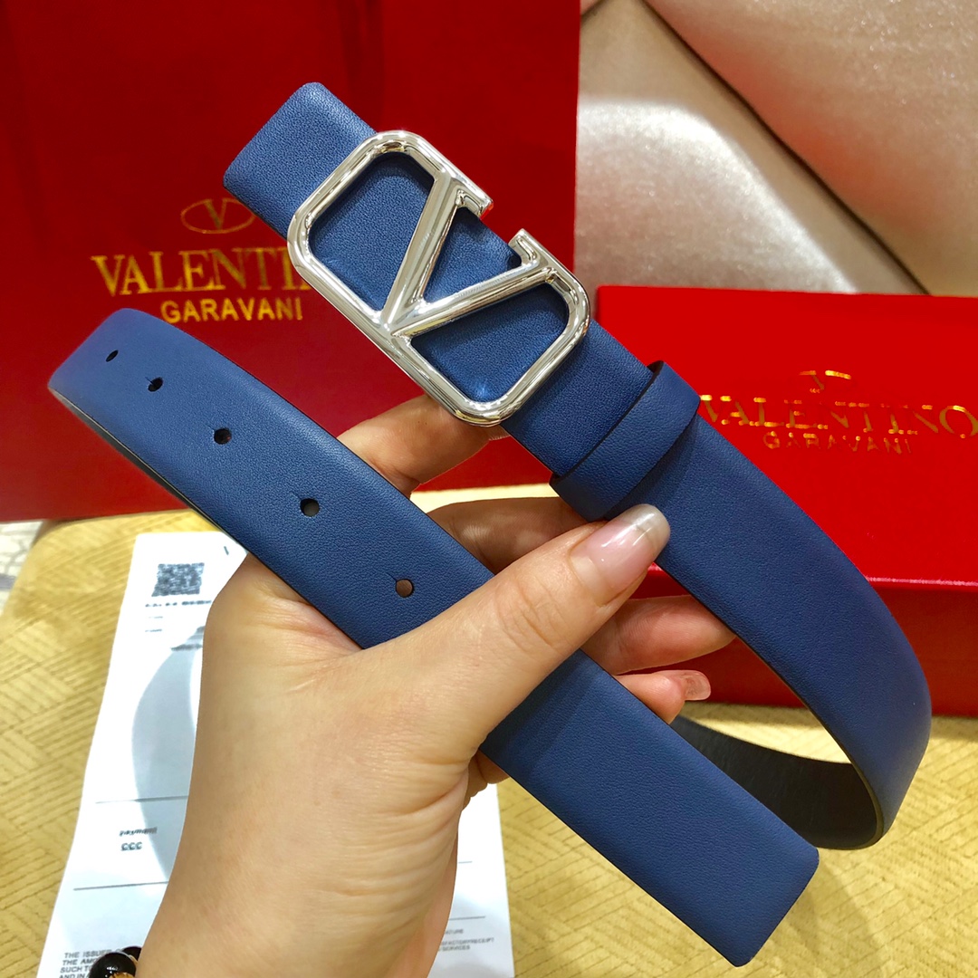 Valenti VLogo Signature 30MM Reversible Belt - EUR FASHION