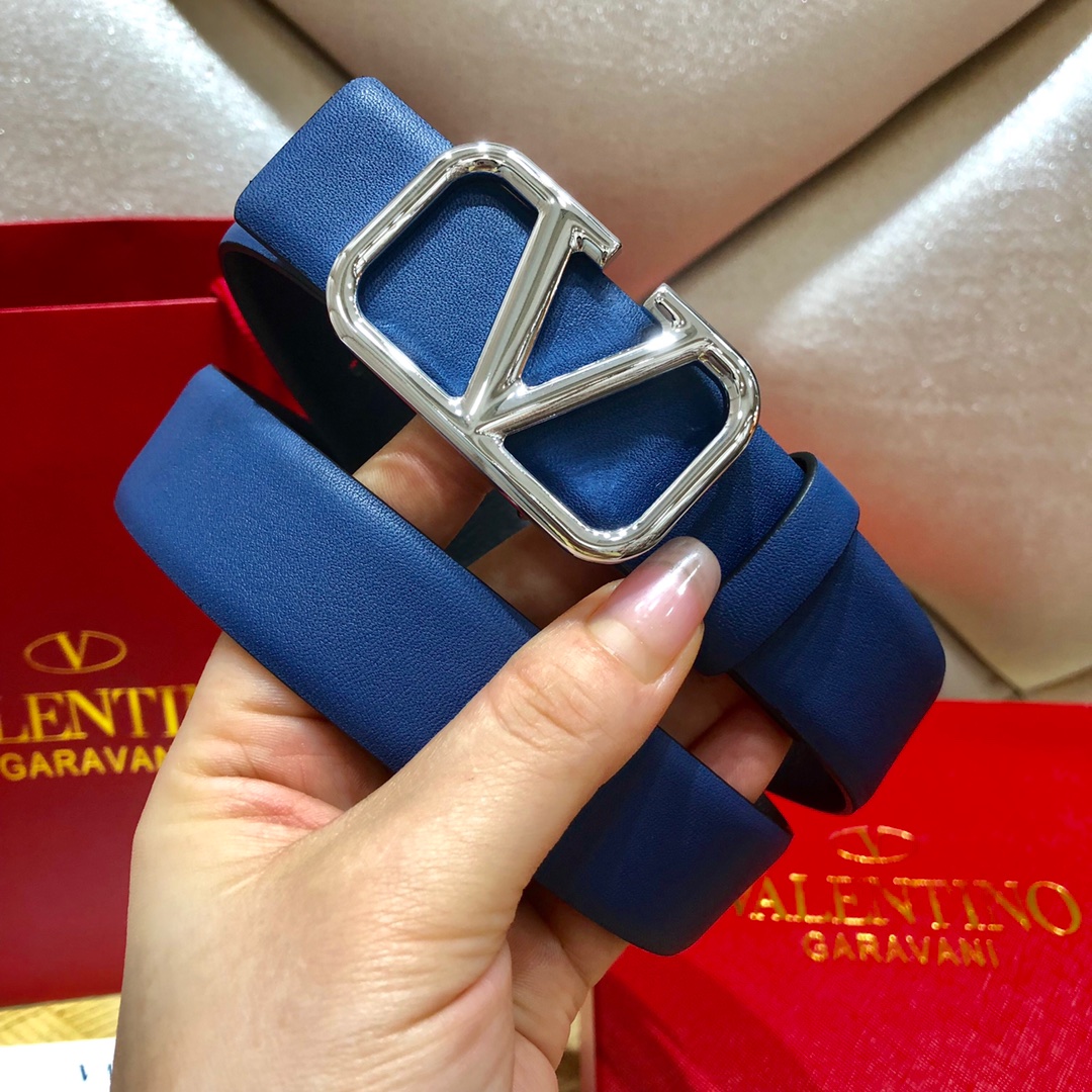 Valenti VLogo Signature 30MM Reversible Belt - EUR FASHION