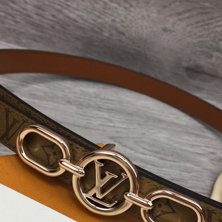 Louis Vuitton Squared LV 20mm Belt - EUR FASHION