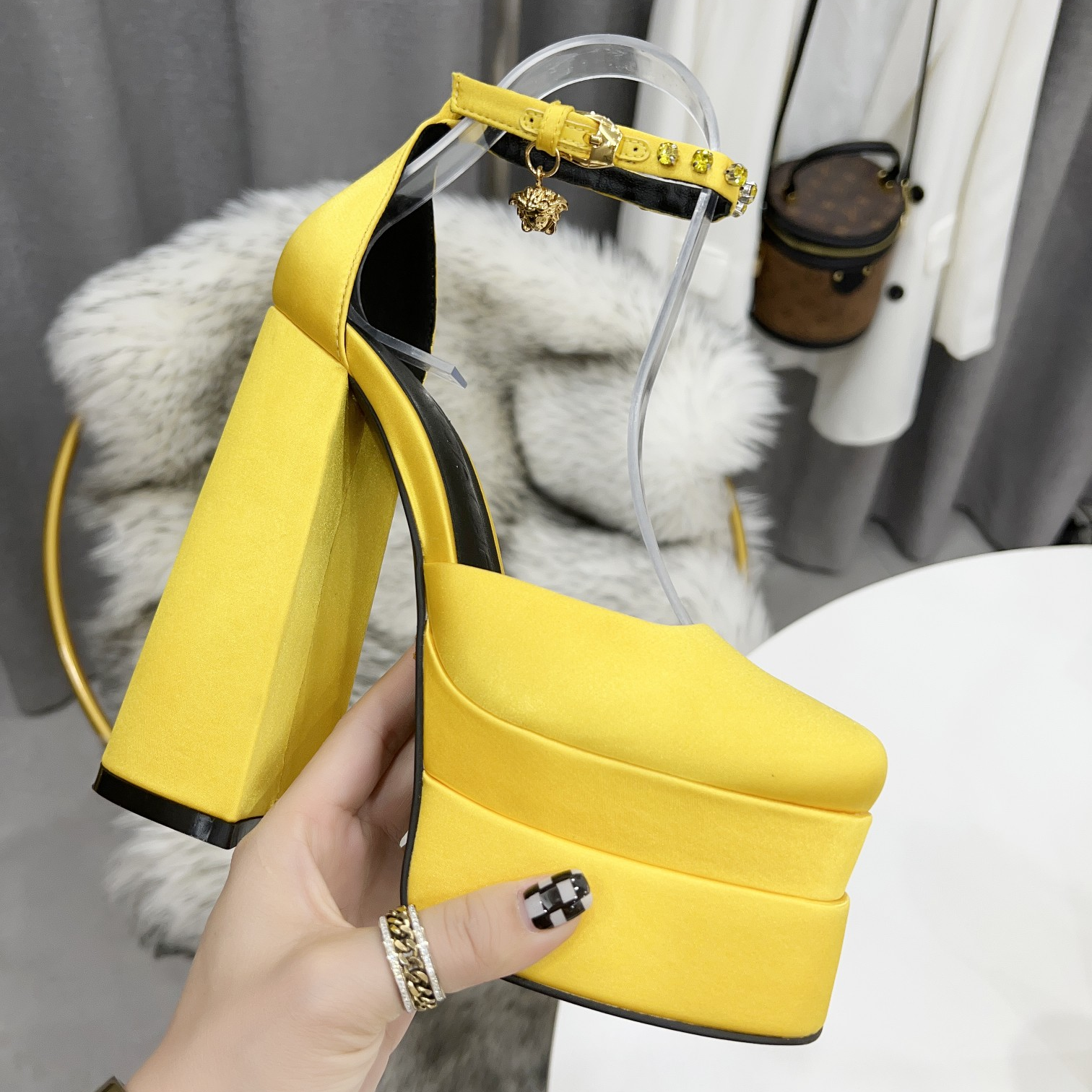 Versace High Heel Sandals - EUR FASHION