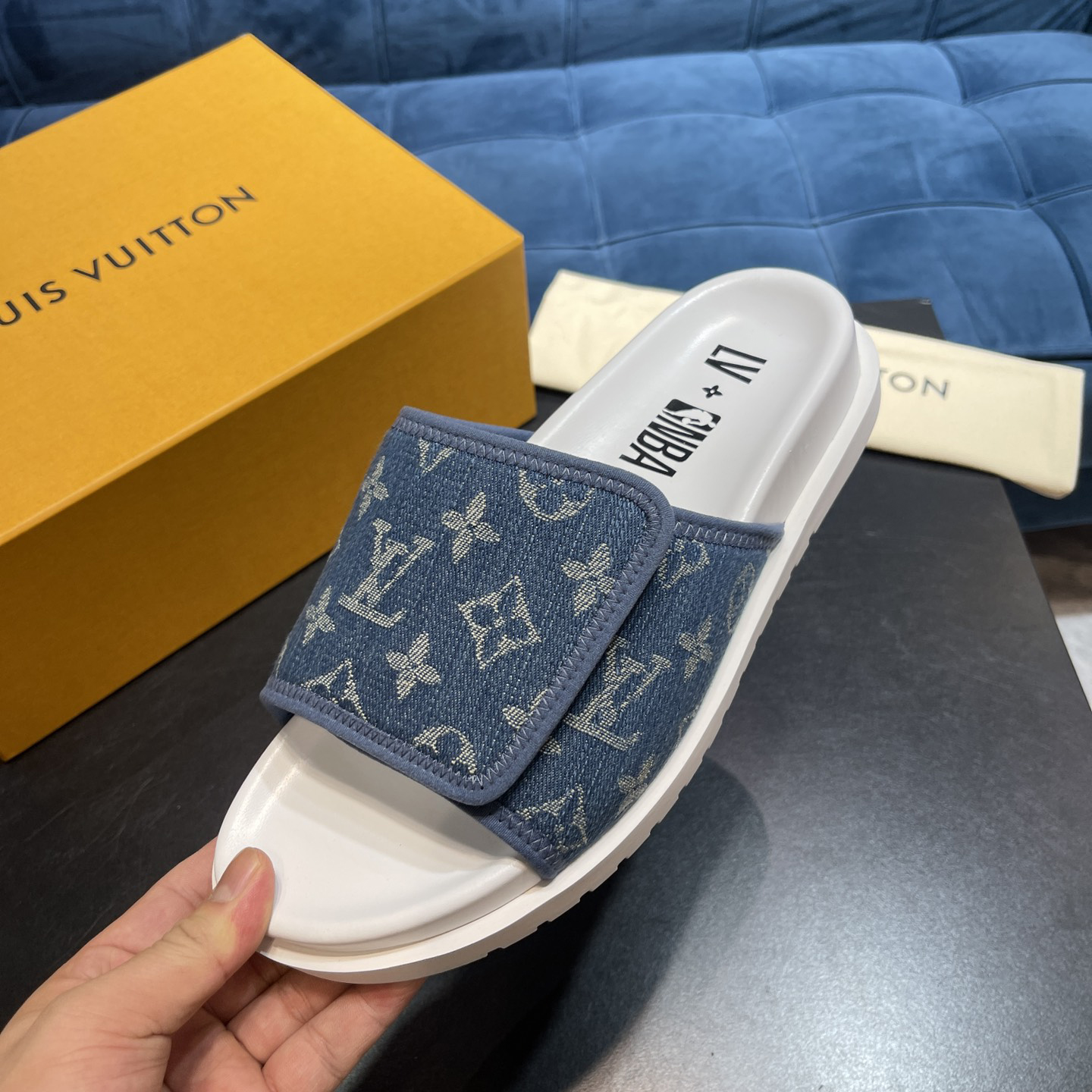 Louis Vuitton x NBA Monogram Slipper - EUR FASHION