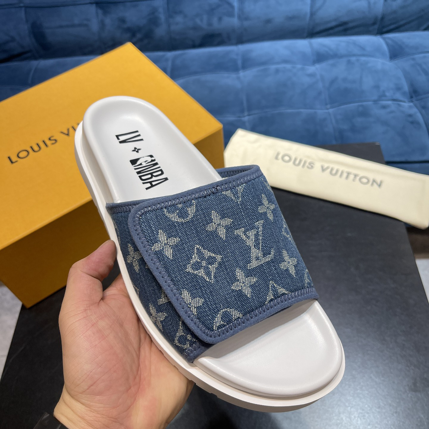 Louis Vuitton x NBA Monogram Slipper - EUR FASHION