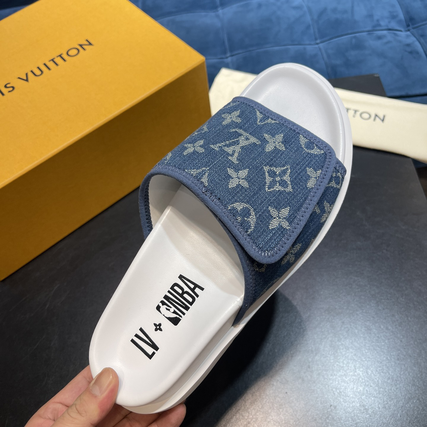 Louis Vuitton x NBA Monogram Slipper - EUR FASHION