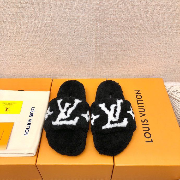 Louis Vuitton Paseo Flat Comfort Mule In Black - EUR FASHION