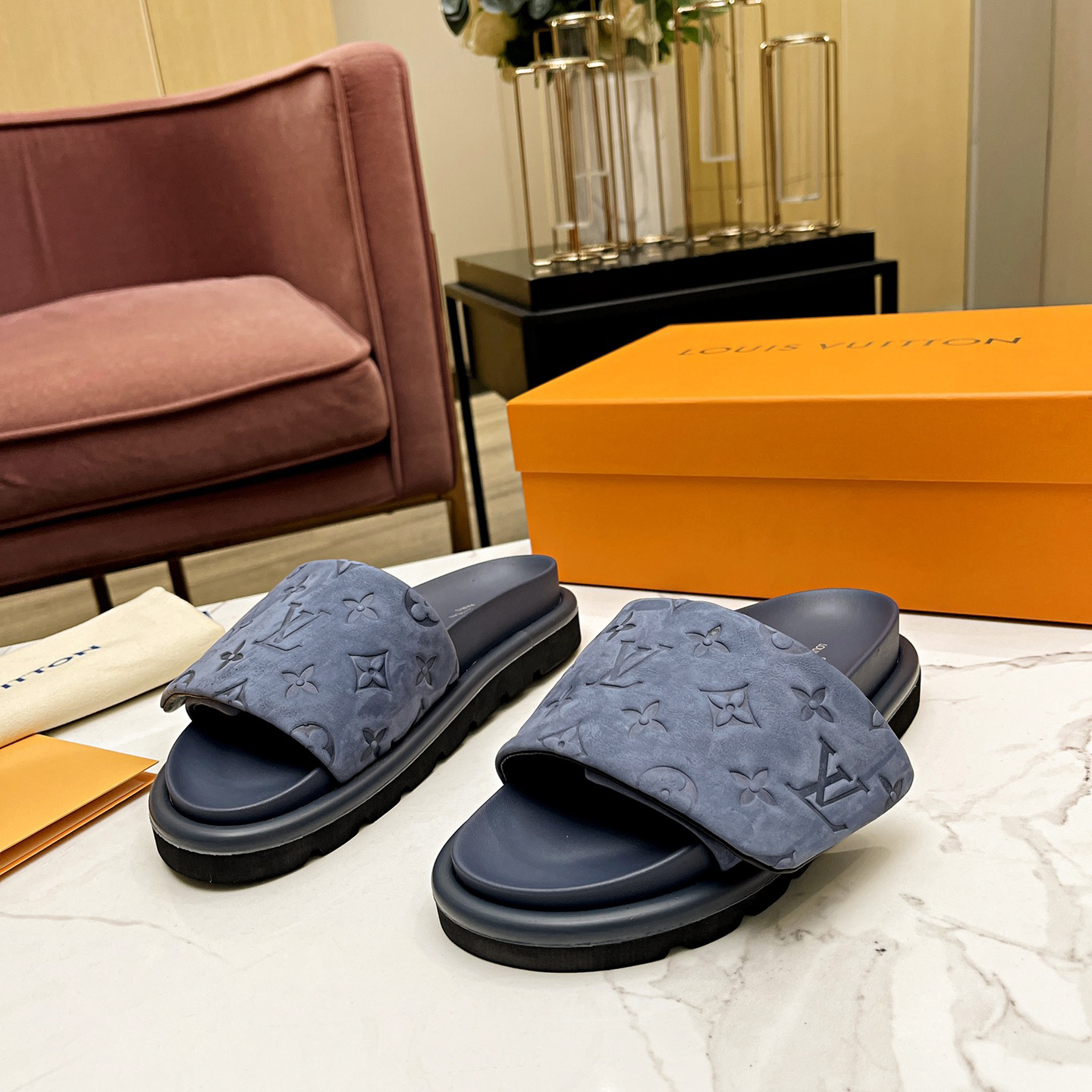 Louis Vuitton Pool Pillow Comfort Mules - EUR FASHION