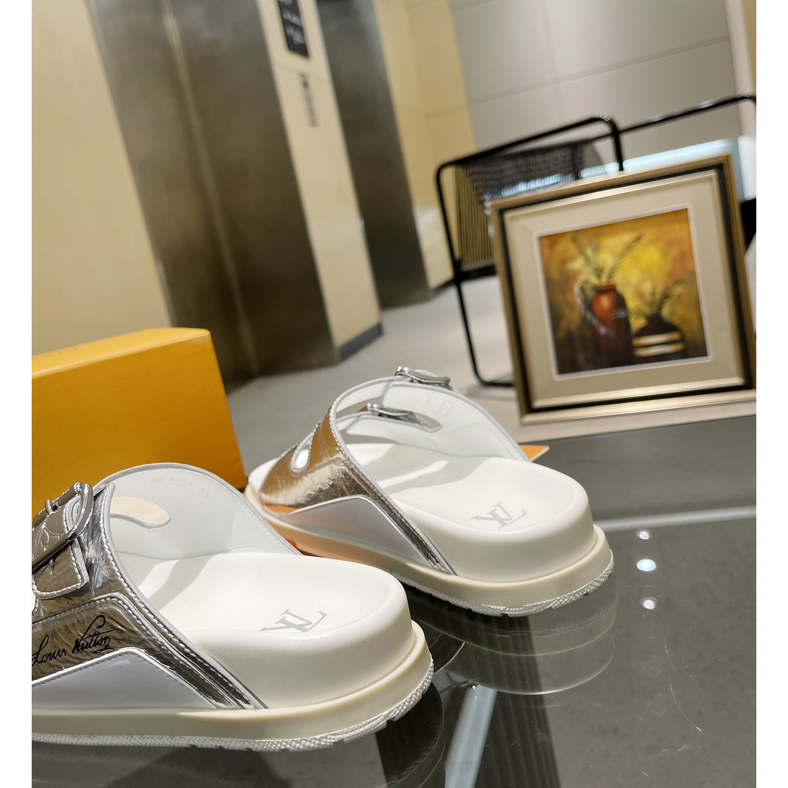 Louis Vuitton Men's Trainer Slippers - EUR FASHION