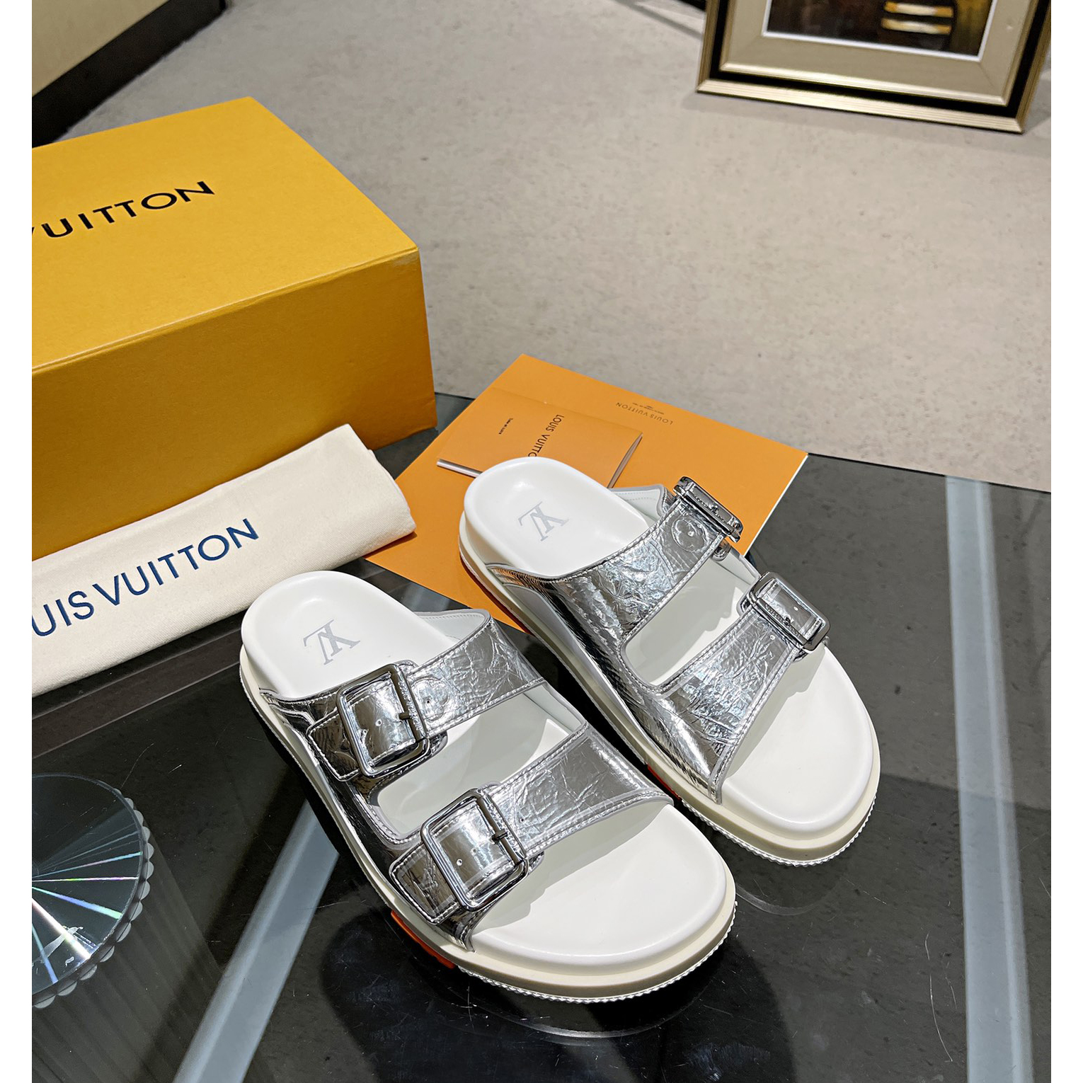 Louis Vuitton Men's Trainer Slippers - EUR FASHION