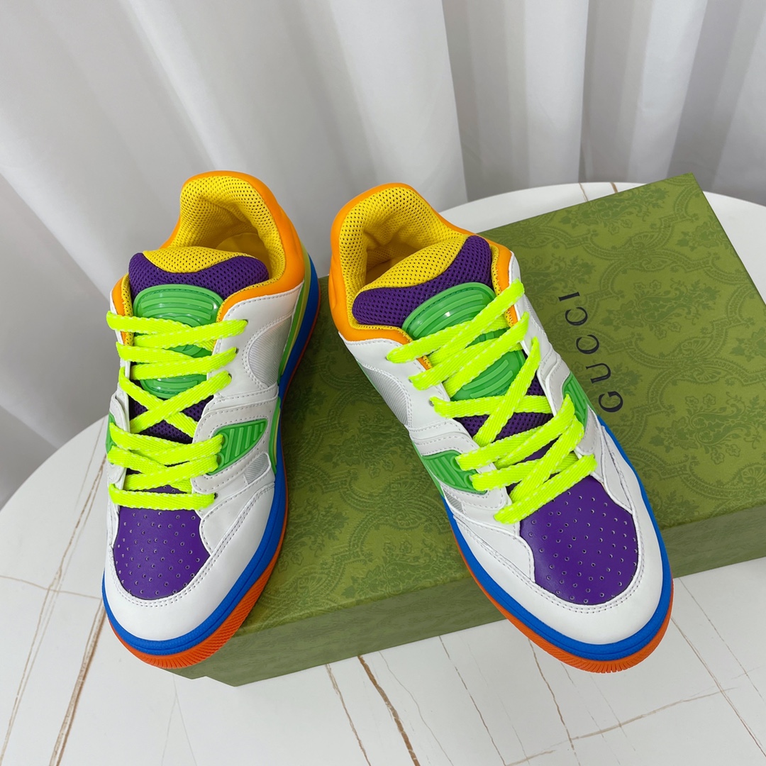 Gucci  Basket Sneaker With Lnterlocking G  - EUR FASHION