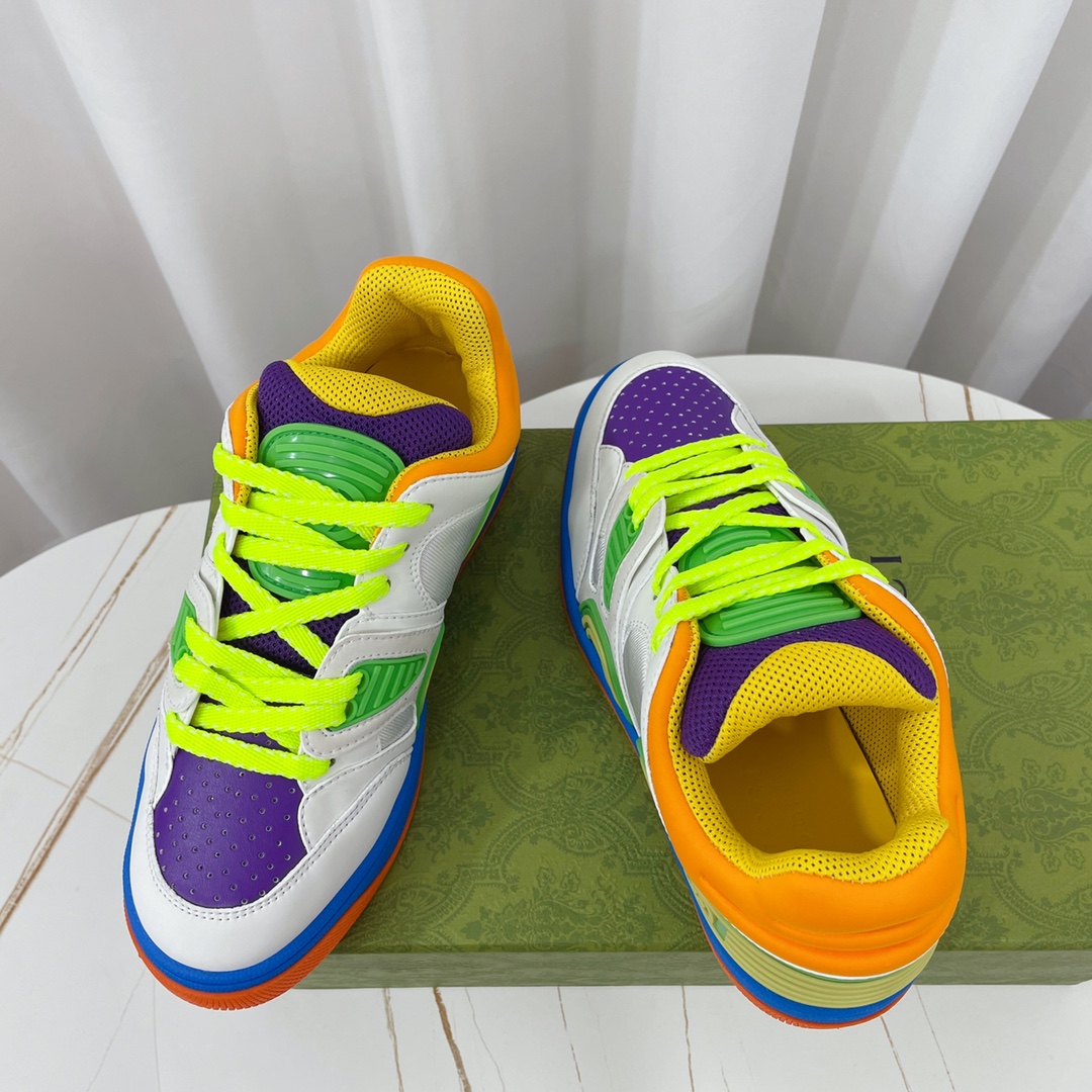 Gucci  Basket Sneaker With Lnterlocking G  - EUR FASHION