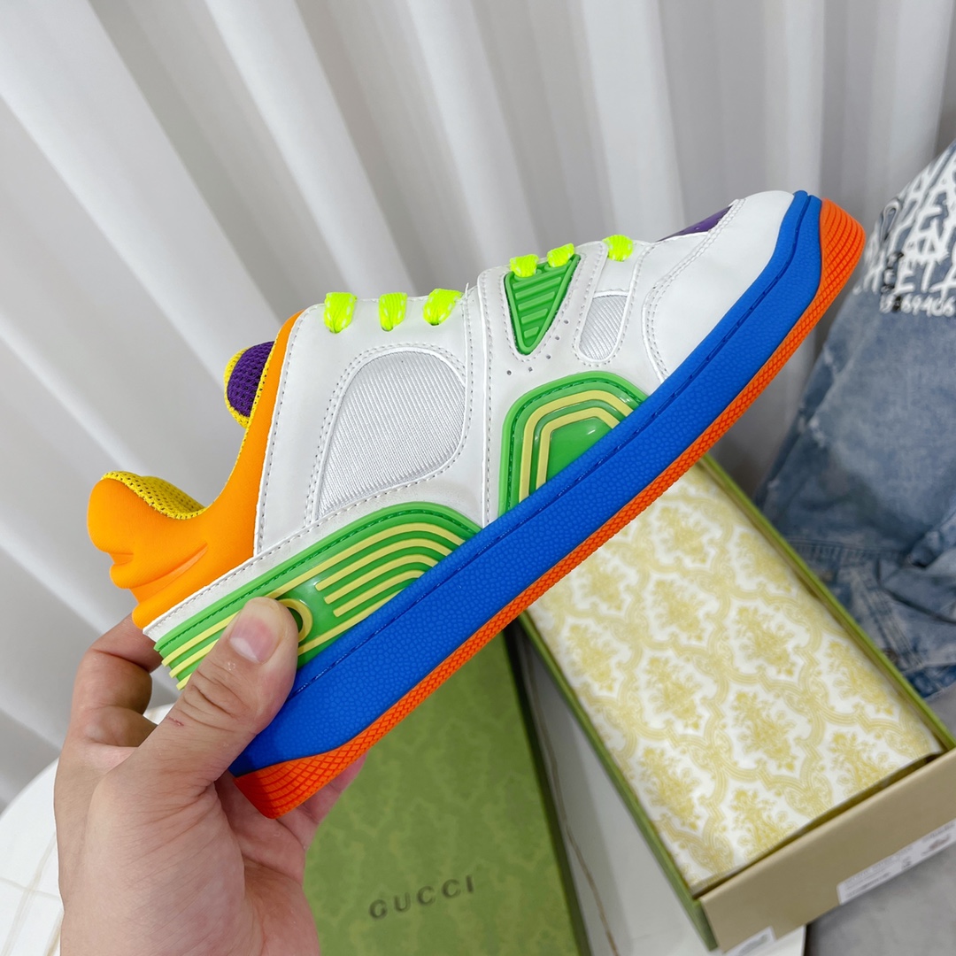 Gucci  Basket Sneaker With Lnterlocking G  - EUR FASHION