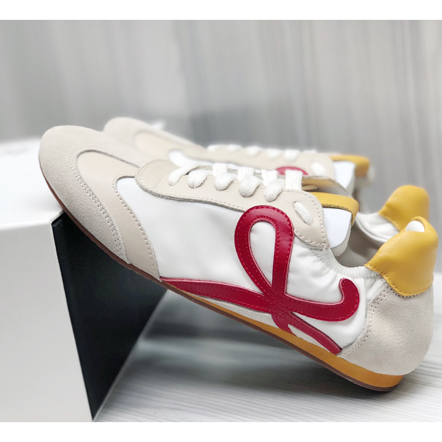 Loewe Ballet Runner In Nylon And Calfskin - EUR FASHION