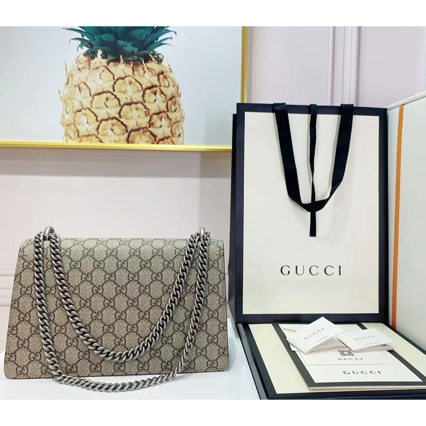 Gucci  Dionysus GG Small Shoulder Bag(28-17-9cm) - EUR FASHION