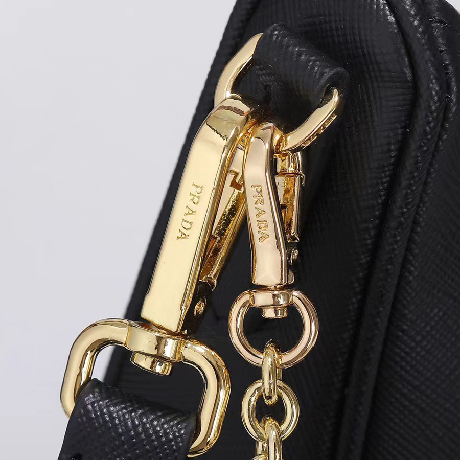 Prada Logo Print Shoulder Bag - EUR FASHION