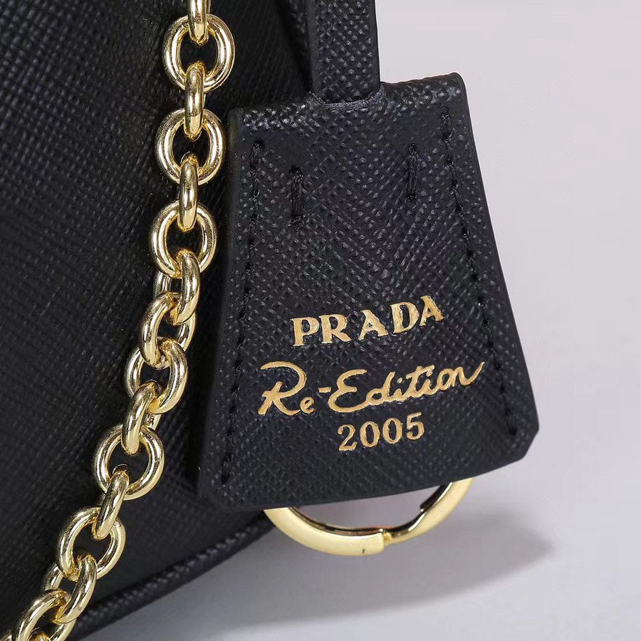 Prada Logo Print Shoulder Bag - EUR FASHION