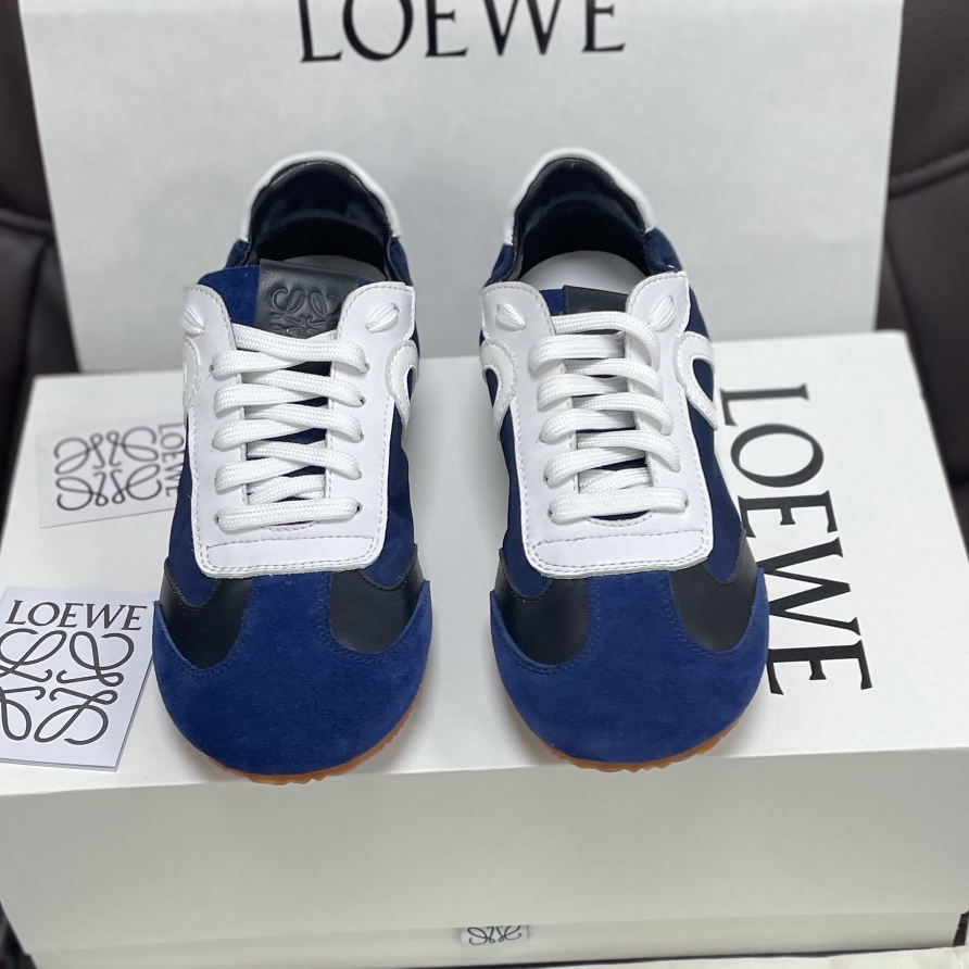 Loewe Ballet Runner In Nylon And Calfskin - EUR FASHION