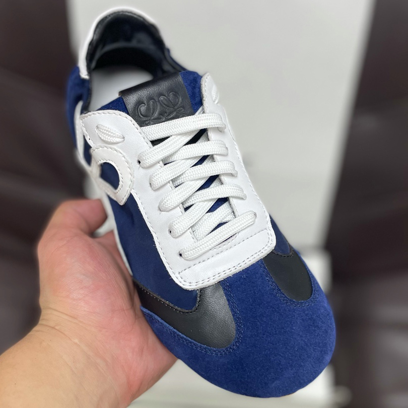 Loewe Ballet Runner In Nylon And Calfskin - EUR FASHION
