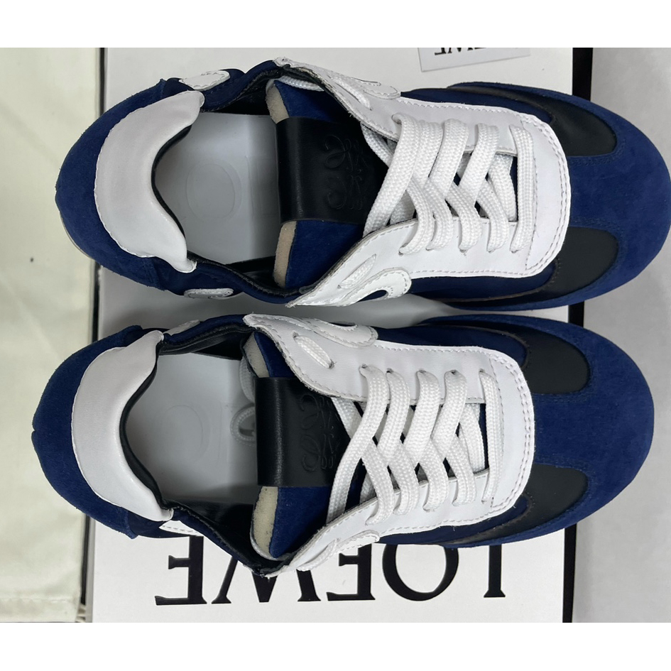 Loewe Ballet Runner In Nylon And Calfskin - EUR FASHION