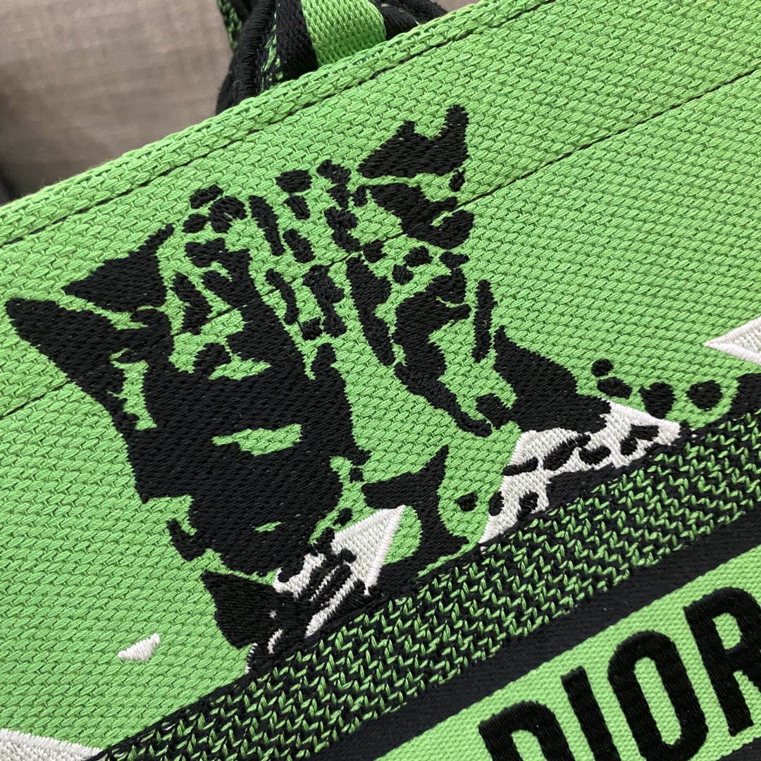 Dior Book Tote D-Jungle Pop（36.5*28*17.5cm） - EUR FASHION