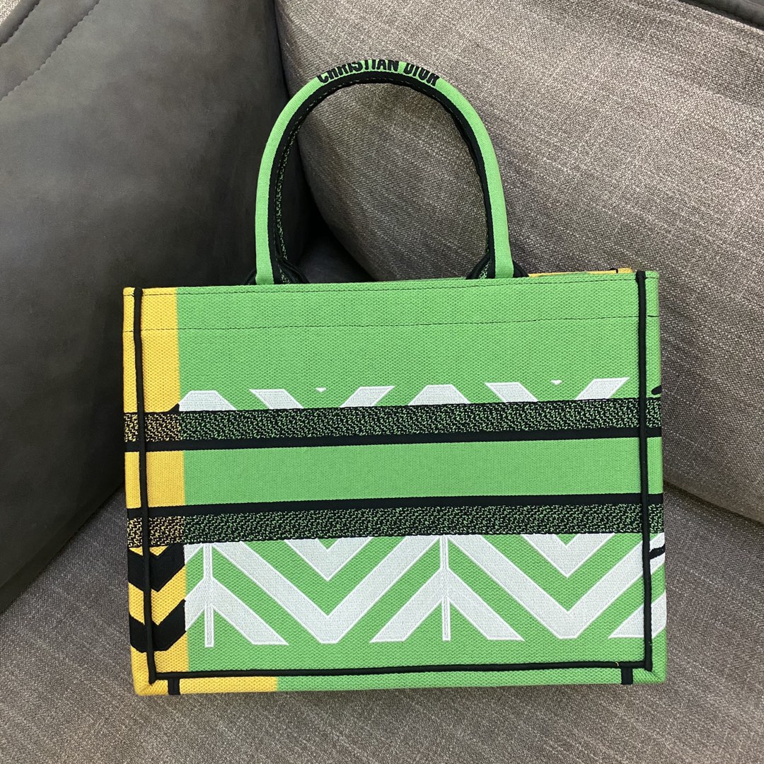 Dior Book Tote D-Jungle Pop（36.5*28*17.5cm） - EUR FASHION
