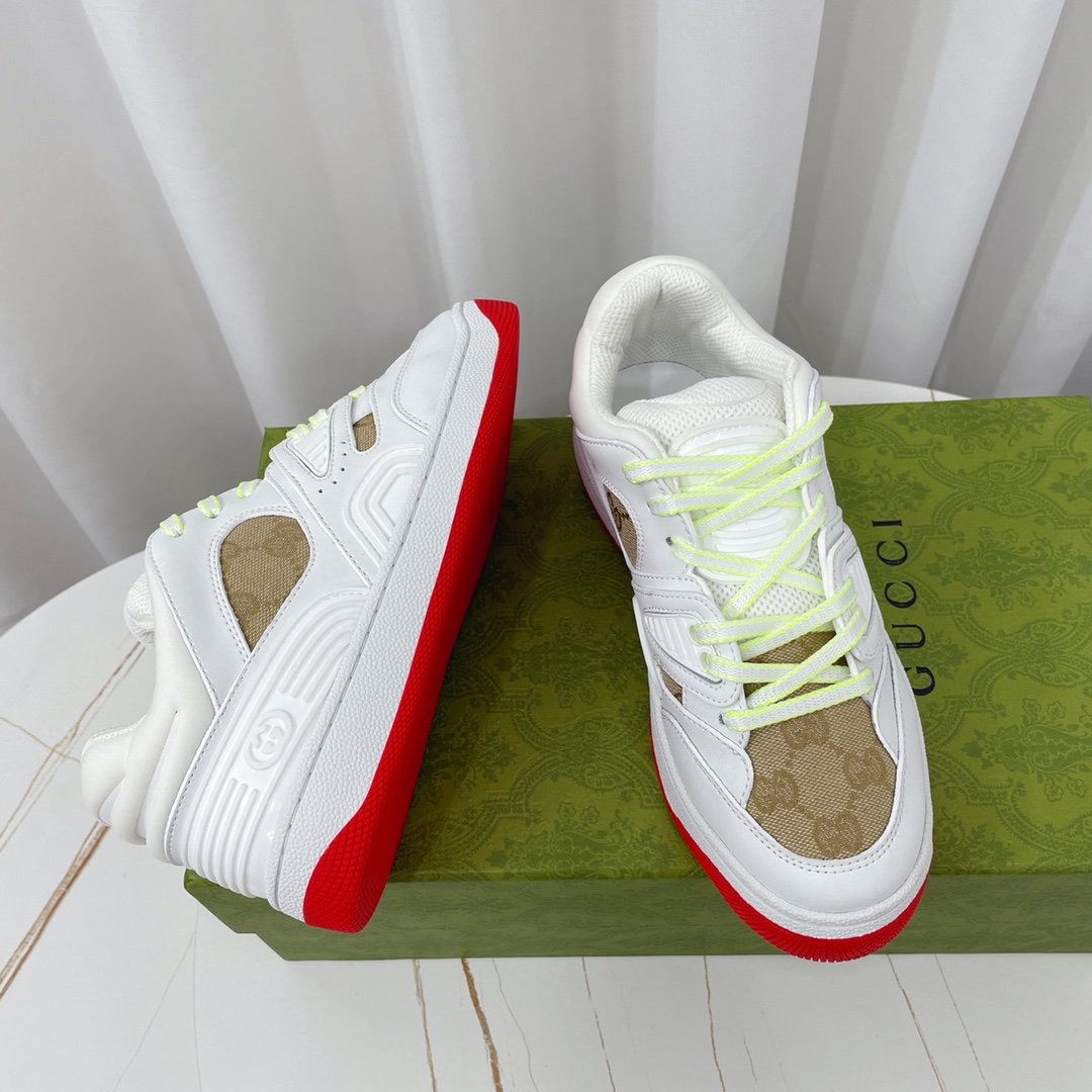 Gucci  Basket Sneaker With Lnterlocking G  - EUR FASHION