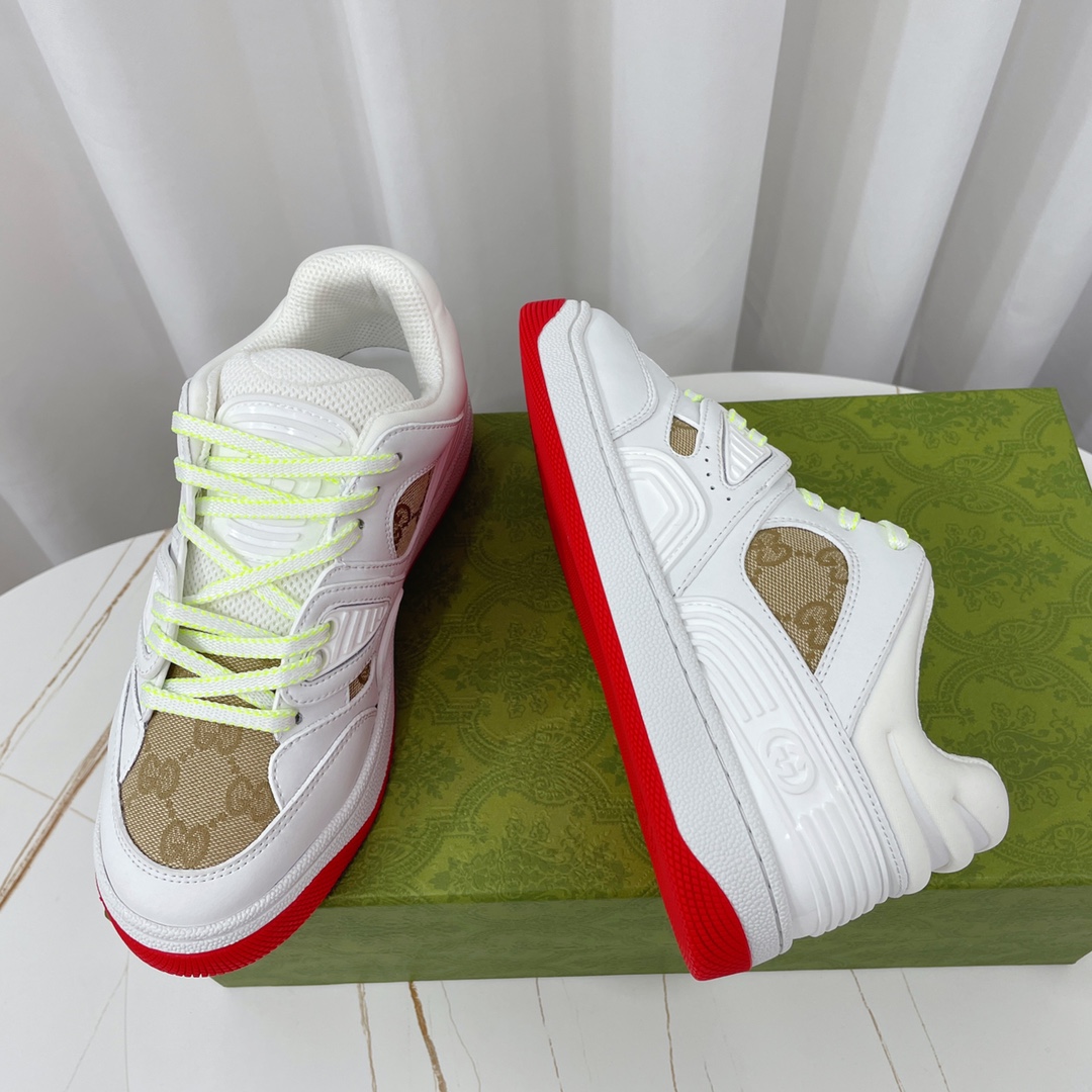 Gucci  Basket Sneaker With Lnterlocking G  - EUR FASHION