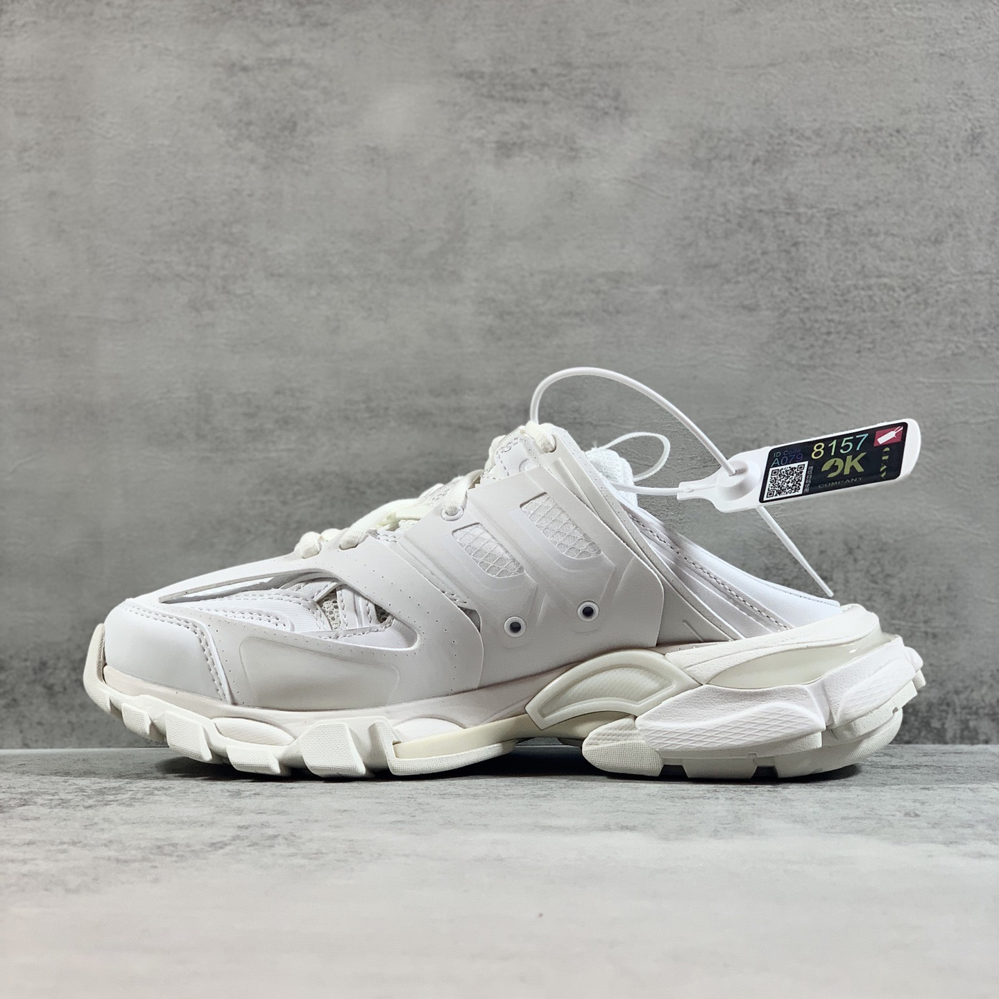 Balenciaga Track Mule In White - EUR FASHION