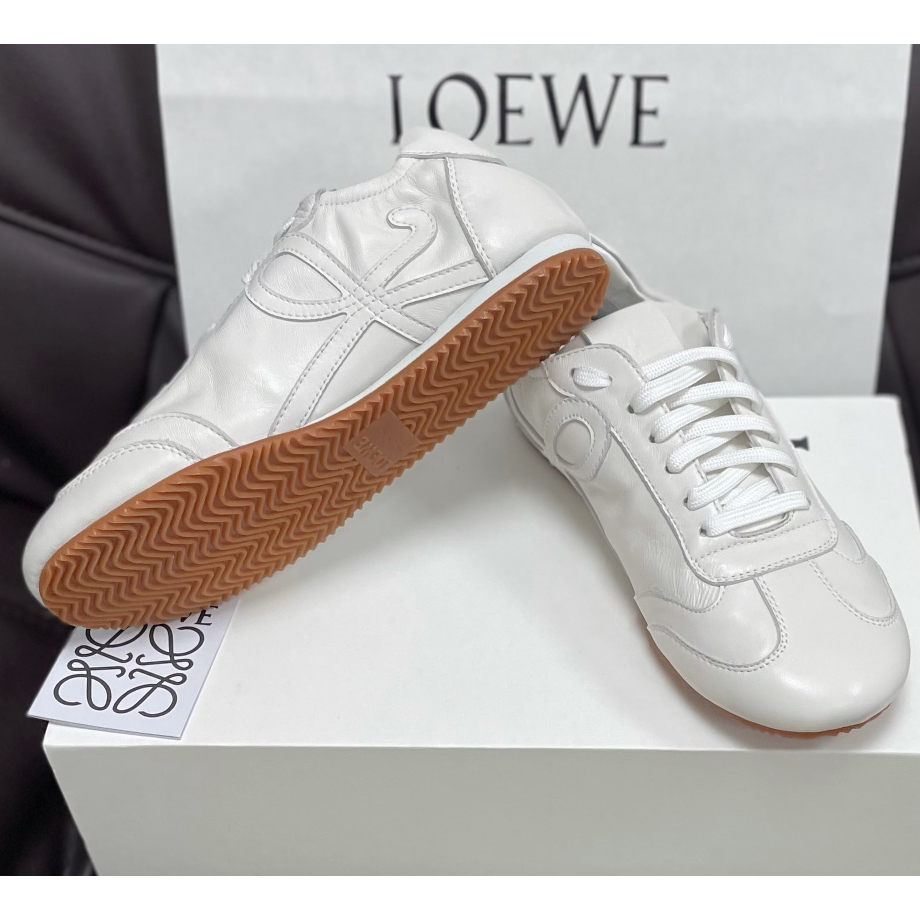Loewe Ballet Runner In Nylon And Calfskin - EUR FASHION